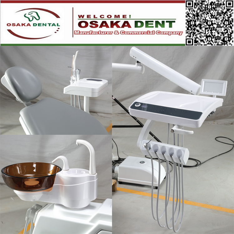 Hight Quality dental Unit with Touch Screen Control Panel Multifunction Pedal
