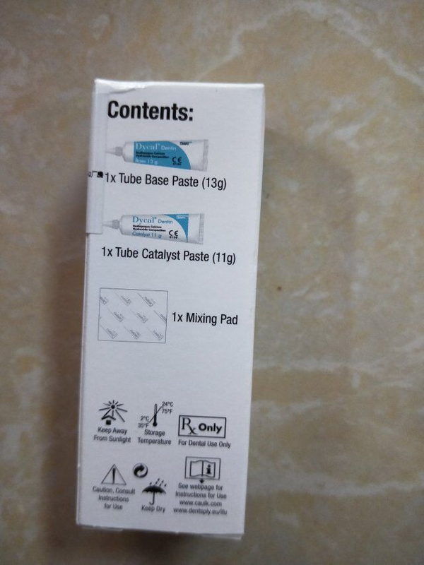 Dental Shade Dycal of Dental Material/Radiopaque Calcium Hydroxide Comosition
