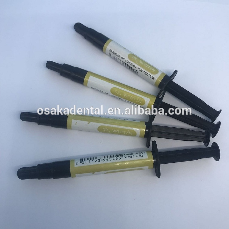 Dental Teeth Whitening syringe of gingival protection