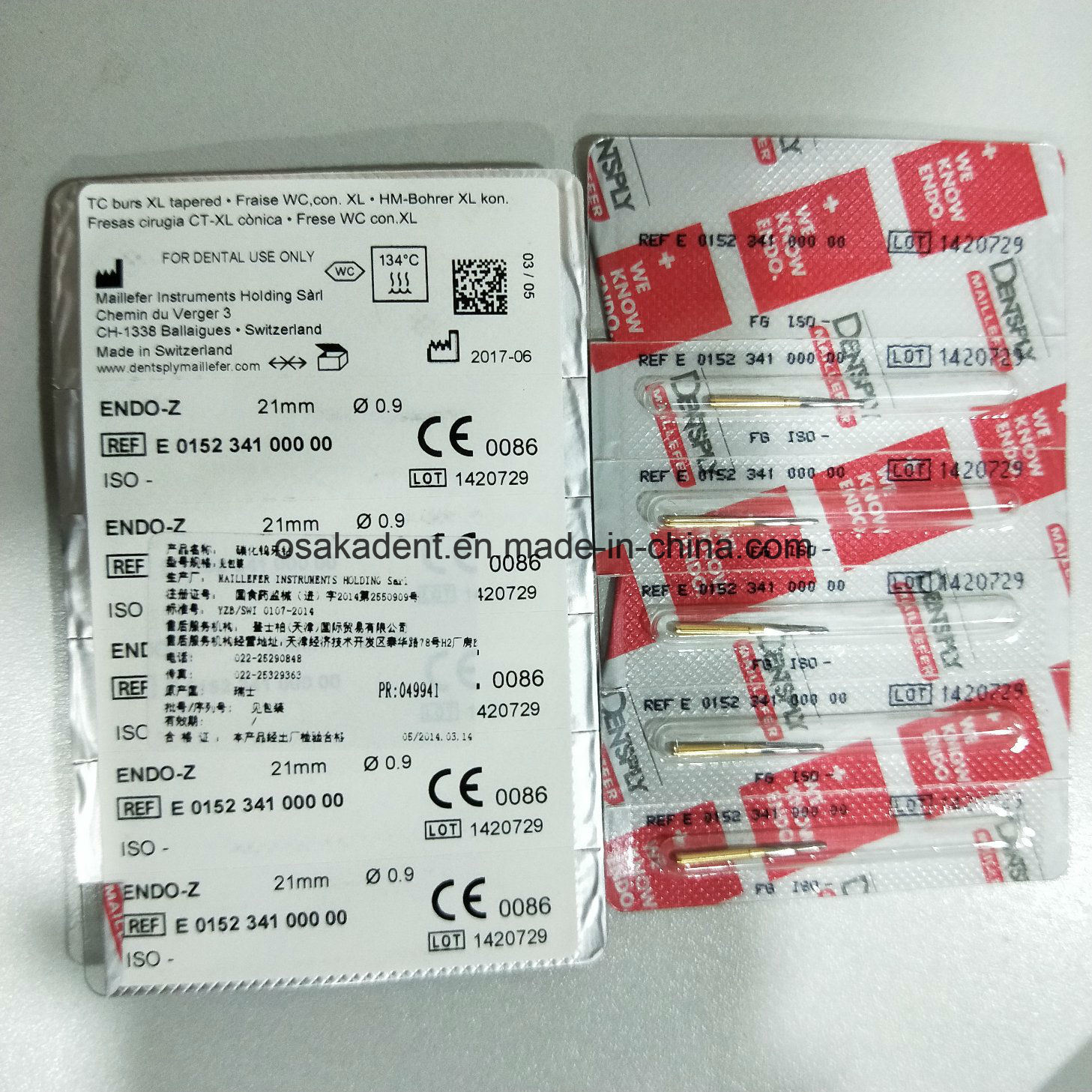 Dental Burs Endo-Z Carbide Burs