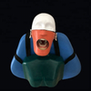 Senior Dental Teeth Teach and Study Manikin Head Model
