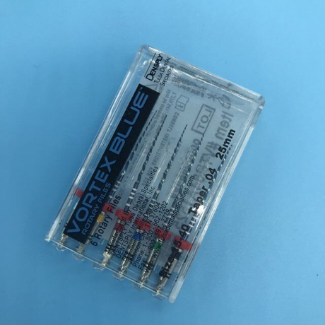 Dentsply Tulsa Dental Vortex Blue 30mm .04 Taper Rotary Files 6/pk All