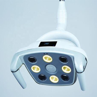 A New and Fashion Dental 8 LED Lamp with Yellow and White Light